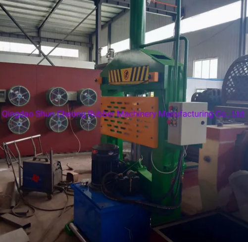 Compact Structure Guillotine Rubber Cutter Machine