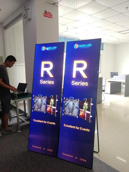 Indoor Portable Digital poster LED Display led poster led tv mirror screen for shopping mall