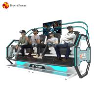 Machine de réalité virtuelle de théâtre de film du système 9d de cinéma du jeu VR de pièce de monnaie