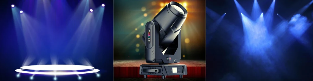 600 Вт Цветный DMX512 Управление Гибкий светодиодный светодиодный свет 540 градусов Движущаяся голова для шоу моды