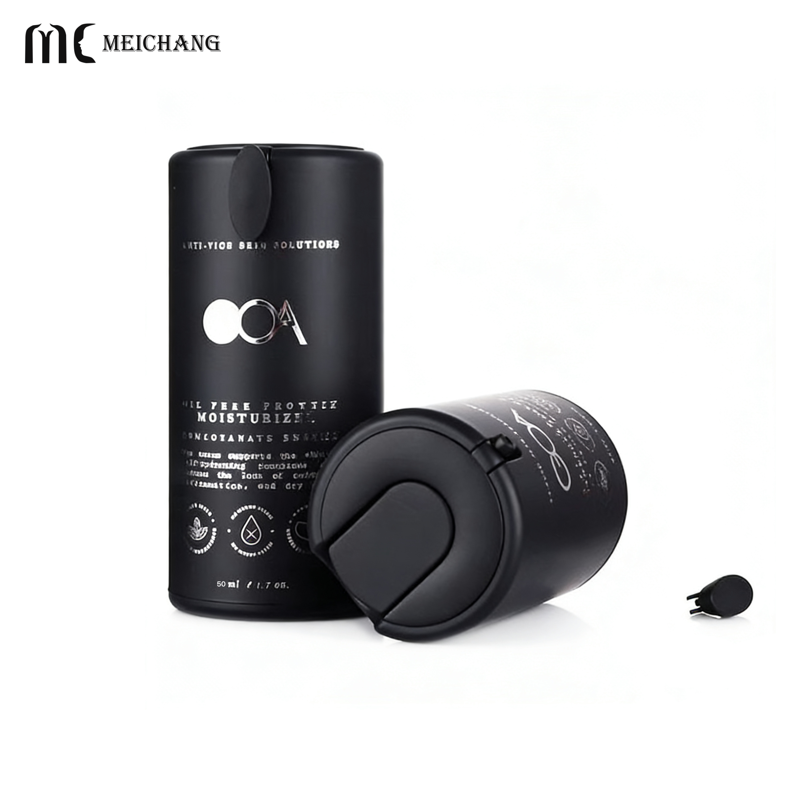 30ml / 50ml Premium Double-Layer Acrylic Airless Bottle Anti-Contamination Packaging for Serums and Creams(MC-249)