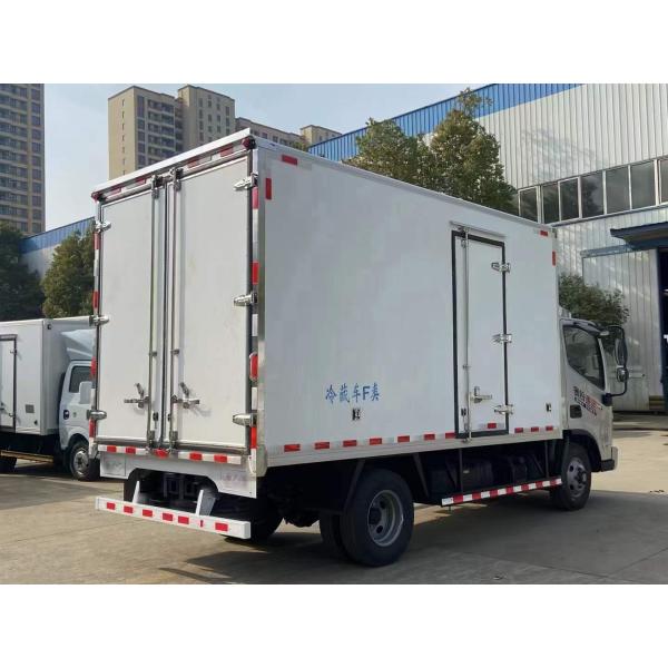 Foton Refrigerated Truck For Fresh Live Fish And Frozen Products Custom's Requirement