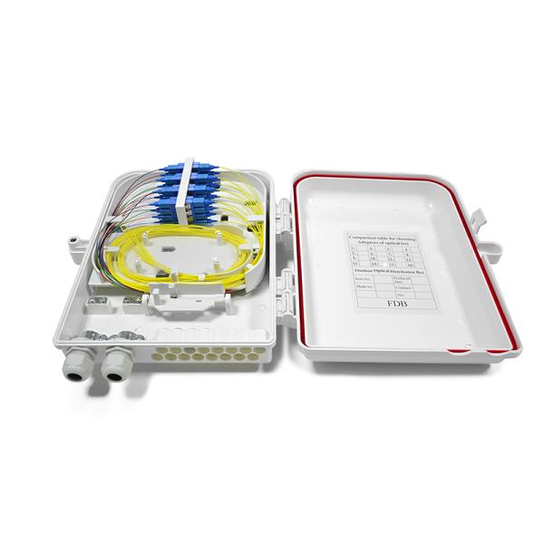 порты IP65 PC+ABS коробки 16 прекращения ftth поставки фабрики на открытом воздухе водоустойчивые