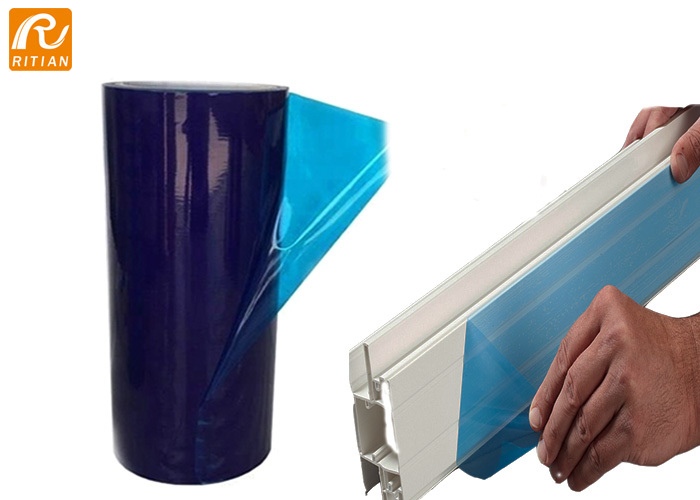 Flexible Aluminium Protective Film UV Resistant with Heat Resistance 60 ℃ and Leave No Residue