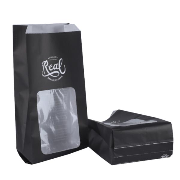 Штейновая прокатанная бумажная упаковка хлеба пекарни кладет Biodegradable изготовленный на заказ напечатанный Gravure в мешки