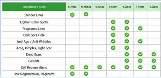 Professional Derme Roller 1.5mm Micro Needle Roller Dermaroller Derma Roller Titanium