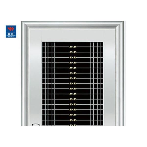 Парадный вход двери входа безопасности нержавеющей стали дизайнов 304 жилой