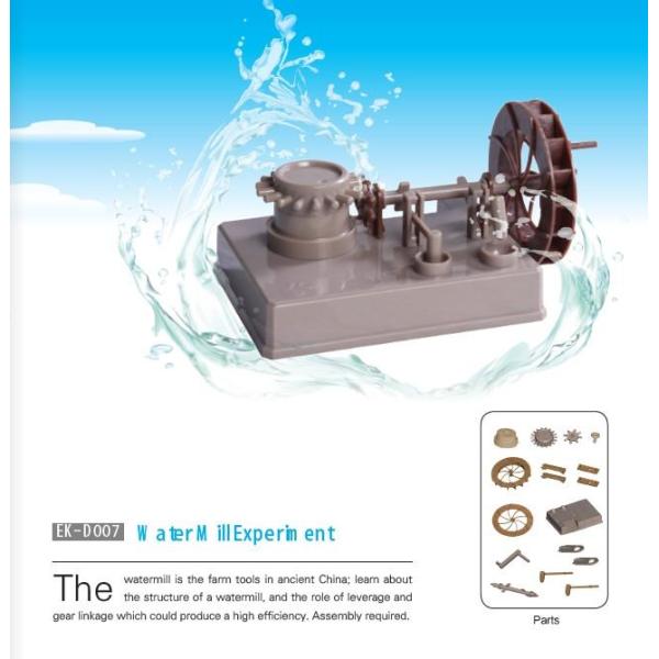 Water Mill Electronic Components DIY Educational plastic Toys Science Educational Kits