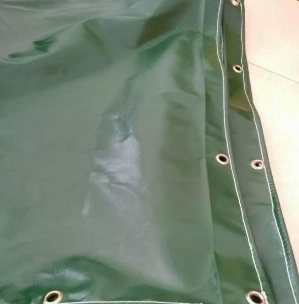 PVC Tarp PVC Tarpaulin Fabric With Eyeles For High Tensile PVC Sheet