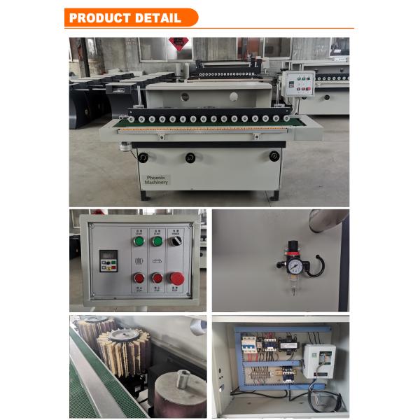 Unlimited Width Automatic Door Edge Sanding Machine with Brushes Manufacturers Direct