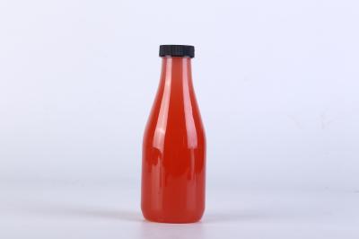 JX2021 Food Grade Plastic Beverage Bottles / plastic fruit juice bottle
