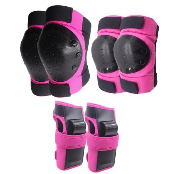 Factory wholesale Pad Set with Wristguards, Elbow Pads, and Knee Pads for kids
