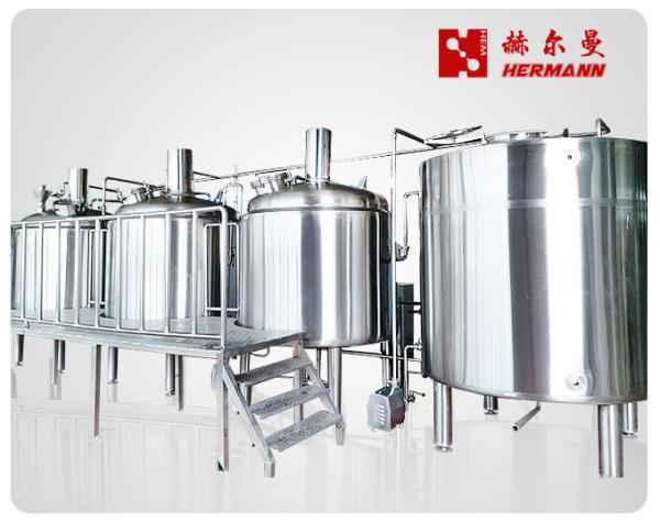 PLC Control Large Scale Brewery Equipment 7kL Output / Brew For Brew Pub