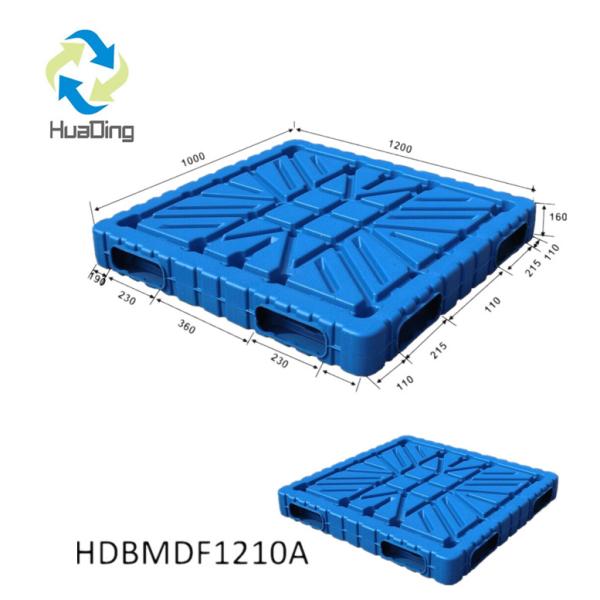 Blow molding pallet double faced brick forklift pallet