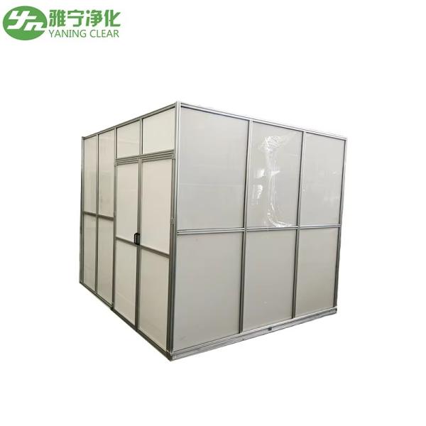 YANING プレハブ式モジュールクリーンルーム クラス100 ポータブルクリーンブース