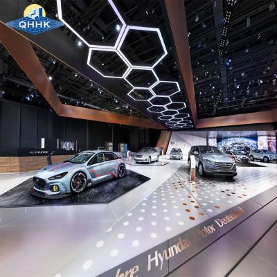 Long Span Prefabricated Steel Structure Showroom / Auto Showroom / Exhibition Center