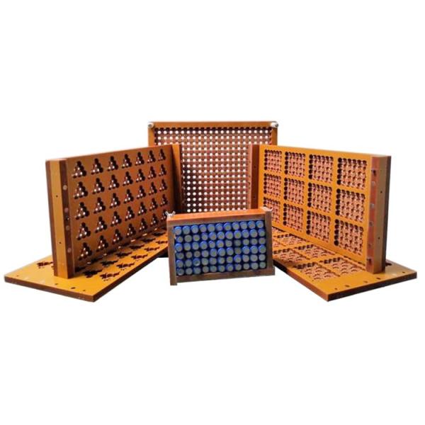 Приспособление батареи приспособления батареи бакелита 18650 магнитное для заварки пятна