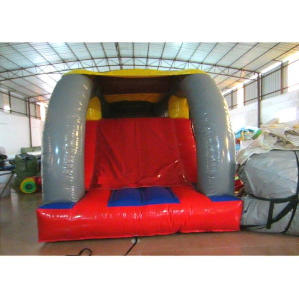 Indoor Playground Inflatable Obstacle Courses Bounces Slide Guard Theme 8.5 X 2.8m
