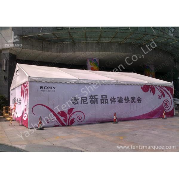 Gable Transparent Glass Wall outside canopy tent Hard Aluminum Profile