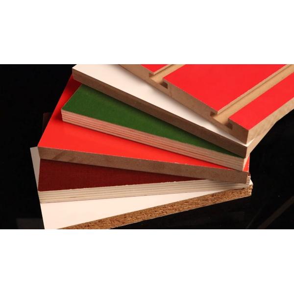 доска меламина панелей 15mm 1250x2550mm деревянная основанная белая для мебели