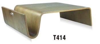 Offi Scando Table rectanlge bent wood coffee table furniture