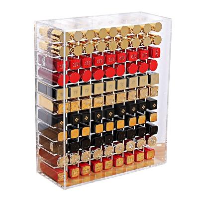 Cupcake Cosmetic Display Cabinet Lipstick Organizer Stand Rack