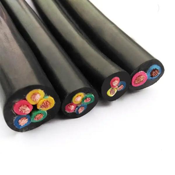 105C Rated Temperature Hybrid Fiber Power Cable For Industrial Applications