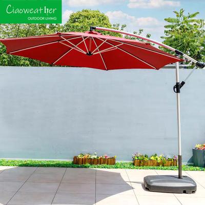 Emballage du courrier Équipements de loisirs en plein air Jardin Grand parapluie Parapluie avec balcon et parapluie
