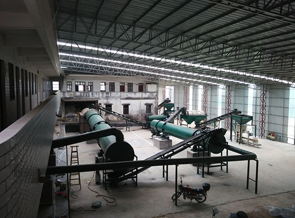 Granular organic fertilizer production line/Organic fertilizer production equipment