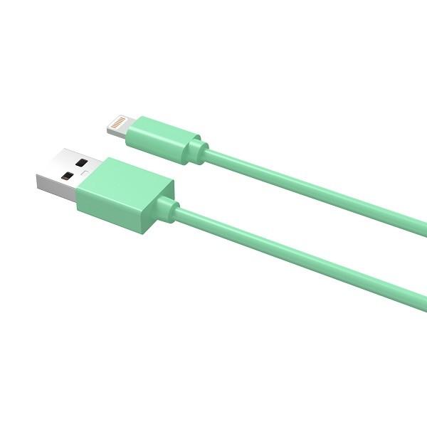 28AWG 2.4A MFI 480Mbps USB A To Lightning Data Charger