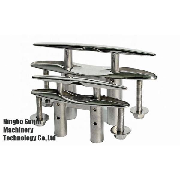 Boat Marine 316 Stainless Steel Precision Casting Flush Mount Pull Up Cleat Lift