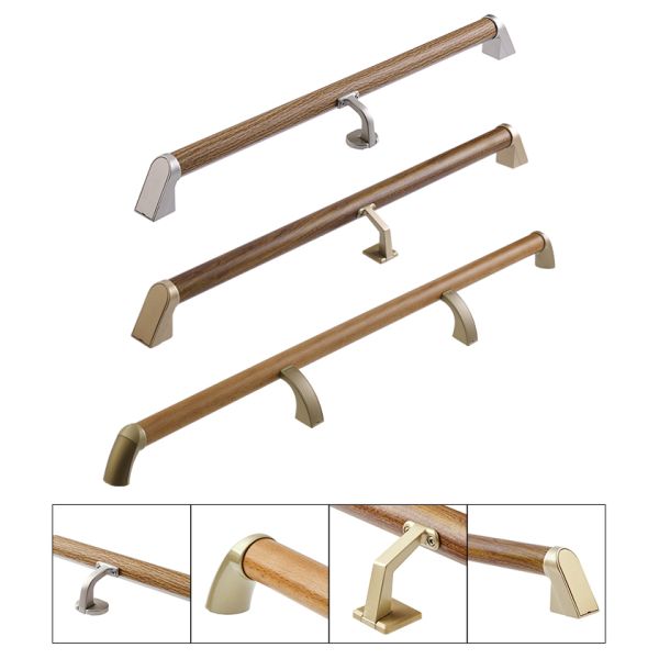Relle Anti-Slip Stair Railing, Wall Mounted Handrail for Hallway Stairs