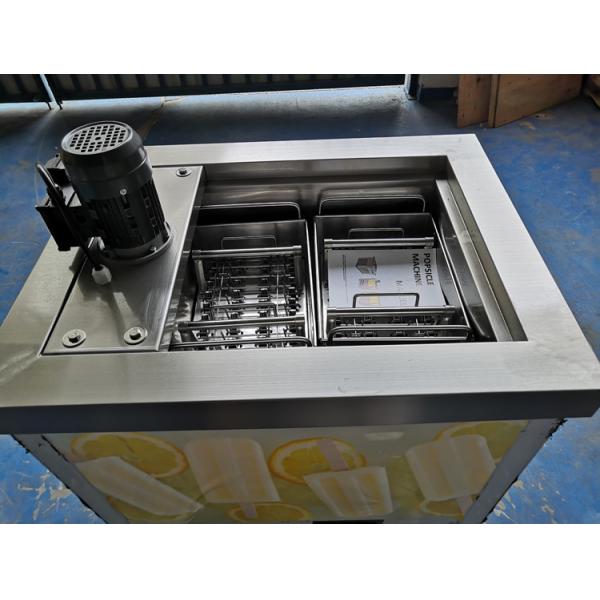2 Molds Popsicle Maker Machine Stainless Steel Popsicle Machine