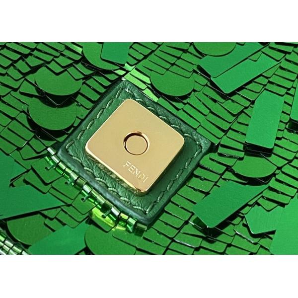 Bead Piece Decoration Bling Bag Unque Shine Cross-Body Bag Baguette Bag