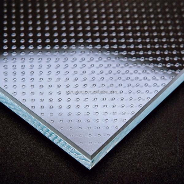 Industrial Laminated Glass for Anti-slip Safety in Staircase and Flooring