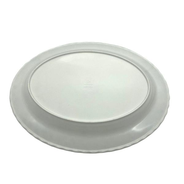 17 Melamine Plate Dinnerware Oval Shape For Household And Restaurant