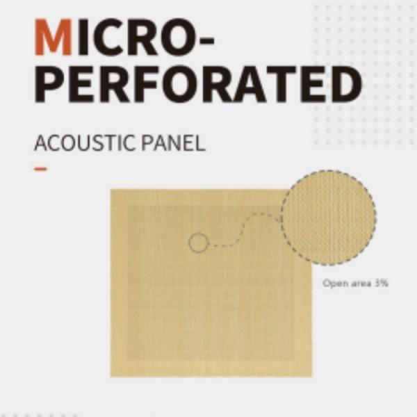 15mm 18mm Super Micro Perforated Acoustic Panels Interior Soundproofing Decor