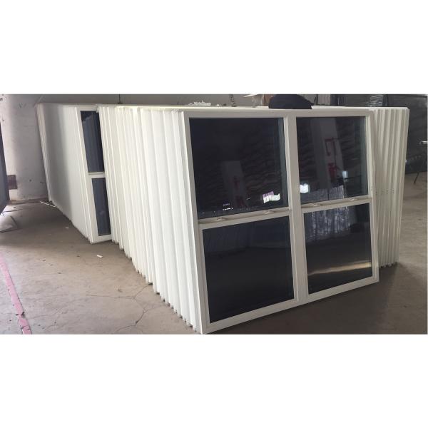 Настраиваемый размер размер виниловый пластик UPVC одноподвешенное окно в доме