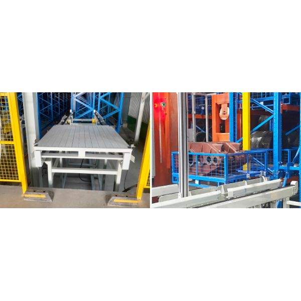 Four-Way Shuttle Pallet ASRS Room Temperature Warehouse Automatic Storage and Retrieval System Radio Shuttle Racking