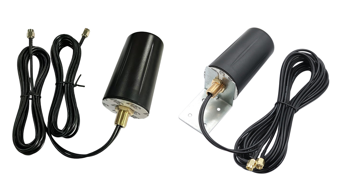 Outdoor Waterproof 4G WiFi GPS Combo Antenna High Gain Cabinet Mushroom Antenna for IoT Charging Pile Vending Machine