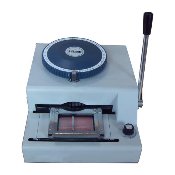 YL-68C PVC card, credit card, clup card embossing machine