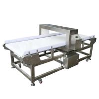 O grande equipamento do detector de metais do transporte do túnel para detectar o metal contamina o alimento