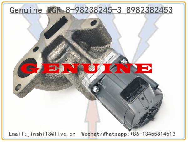 Genuine EGR Valve 8-98238245-3 8982382453 for ISUZU XD 4HK1 Enigne
