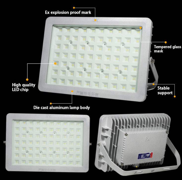 Daylight Alert 6000K LED Floodlight for Lighting Solutions Service and 200W SMD Chip
