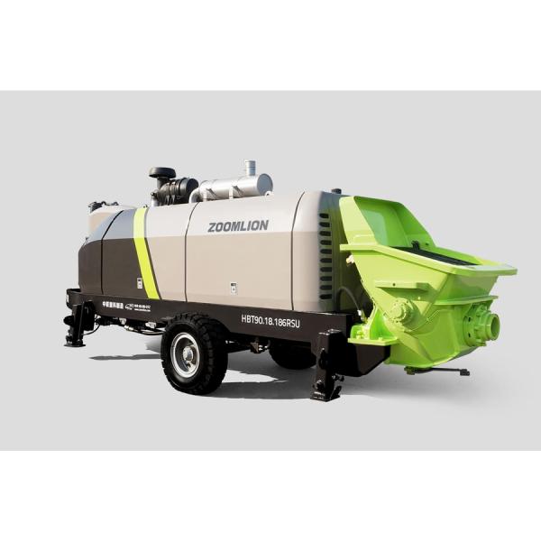 Zoomlion nouvelle pompe de traction moteur diesel pompe à béton avec alliage d'aluminium