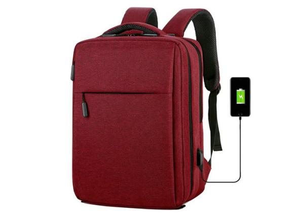 Large Capacity Fashionable Laptop Bags , Scratch Resistant School Laptop Backpack