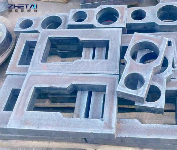 8mm Customized Metal Sheet Cutting Laser Cutting Steel Plates