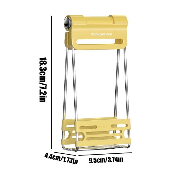 New Arrival Multi Gear Adjustment Kitchen Hot Food Anti Scald Dish Bowl Clip