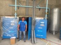 30% Energy Saving 75kw/100hp VSD Screw Compressor 7-15bar