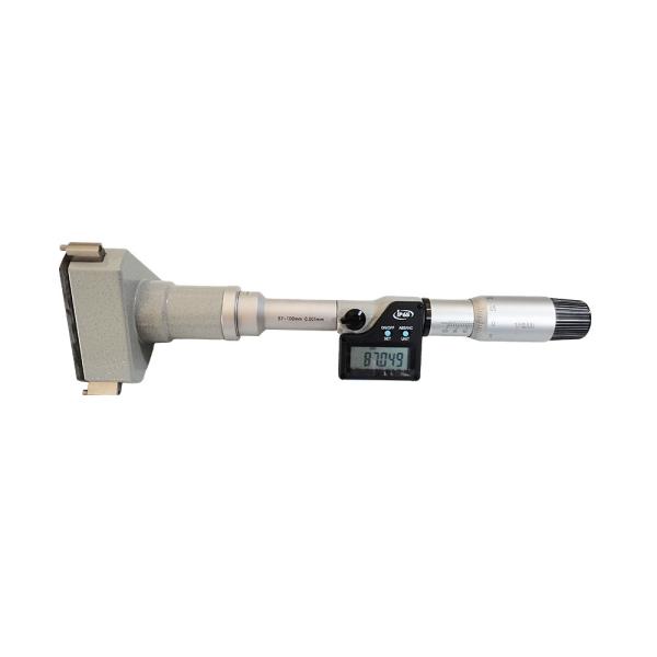 IP65 High Precision 0.001mm Digital Three Point Internal Micrometer with 87-100mm for Industrial Measurement
